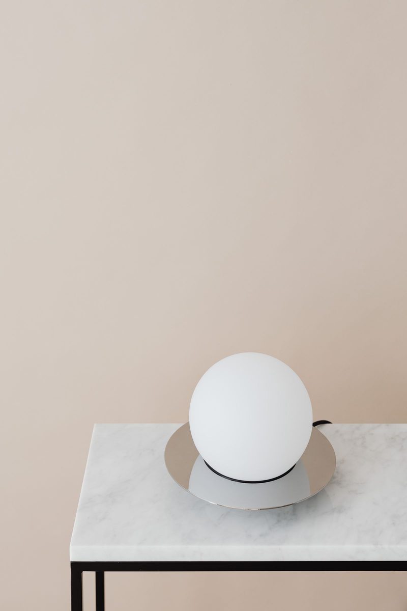 Opal Globe Table Lamp