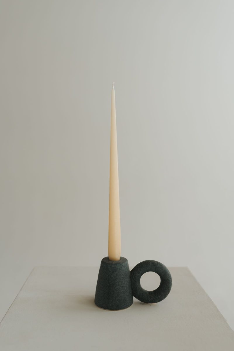 Stone Ring Candle Holder